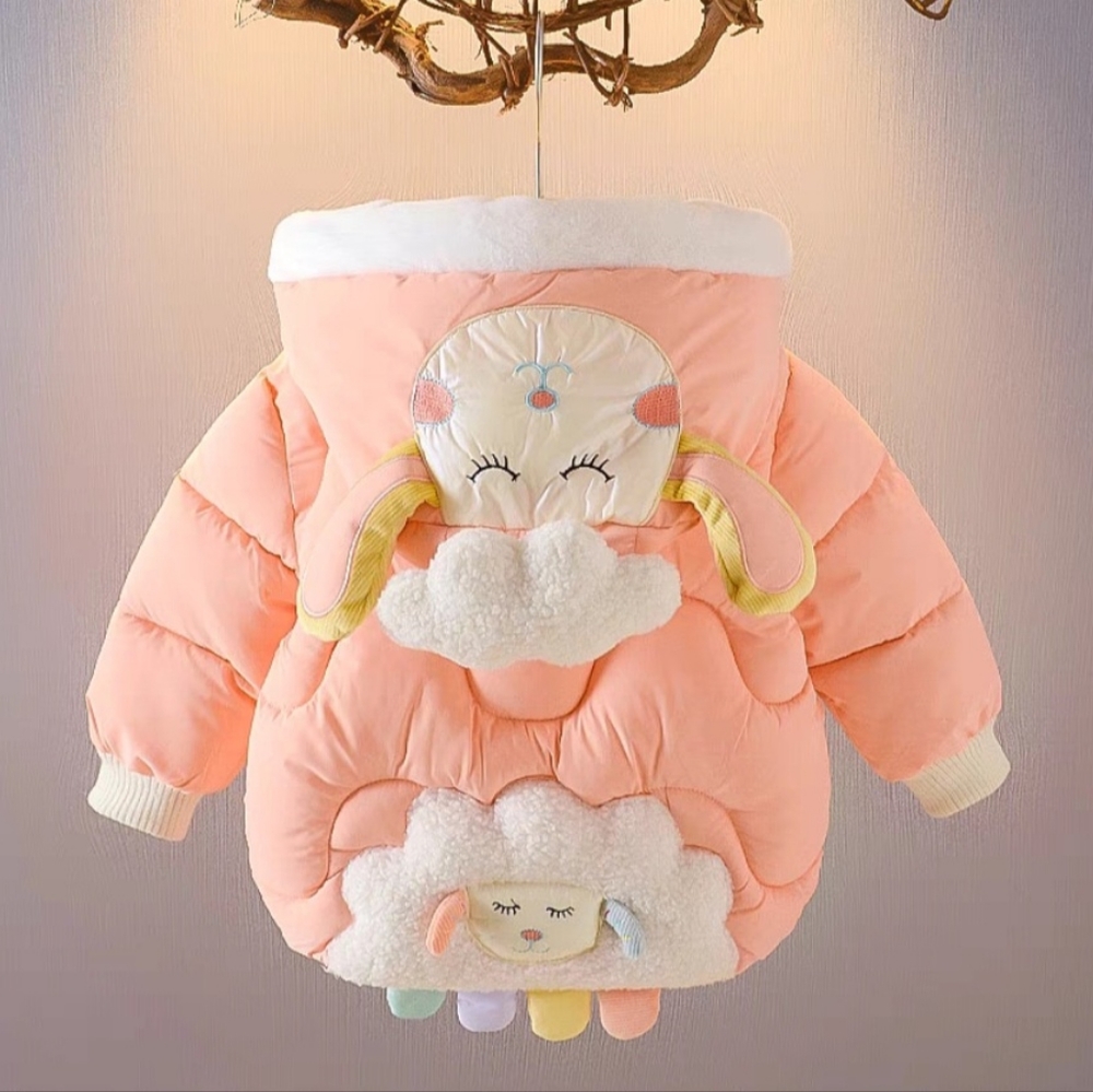 Toddler Girls Padded Winter Coat